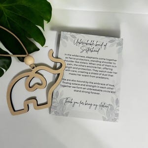 Sisterhood Elephant Ornament