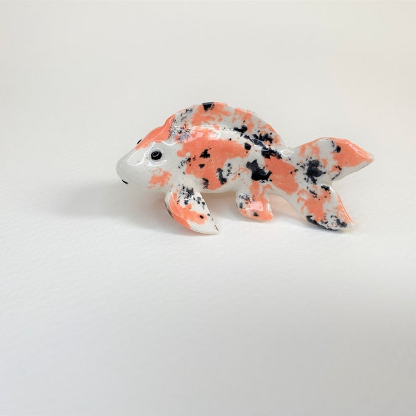 Handmade Ceramic Koi Fish