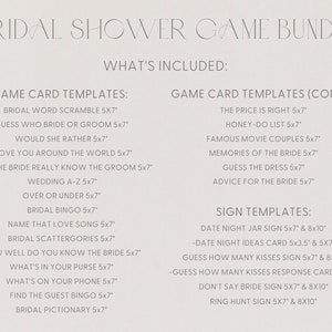 Dusty Blue Floral Bridal Shower Game Bundle Something Blue Bridal Shower Game Bundle Blue Floral Bridal Shower Games Something Blue Games D3 image 6