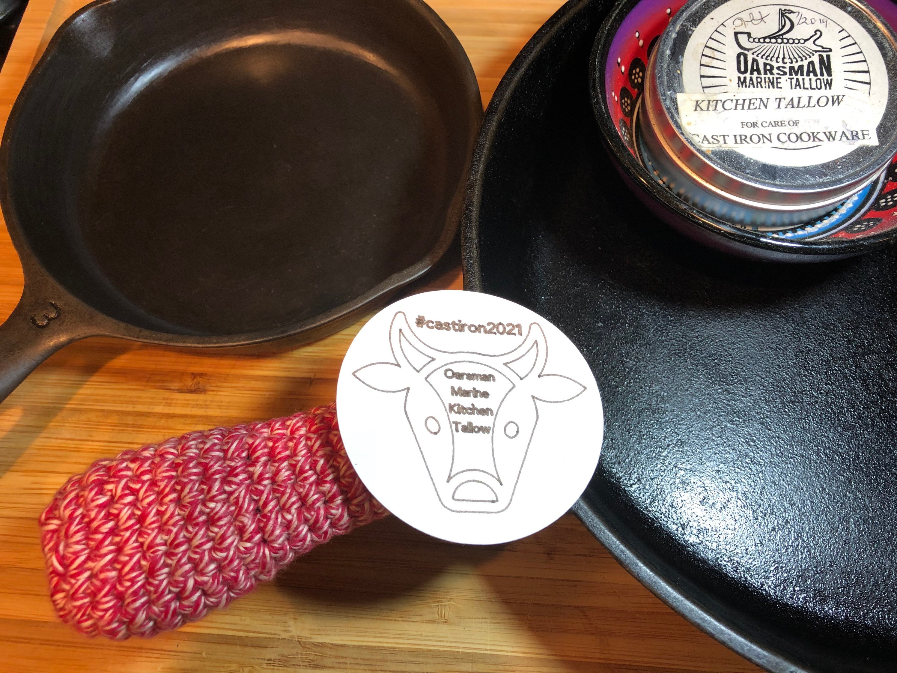 Cast Iron Seasoning Tallow for Cast Iron Skillets Woks and Etsy