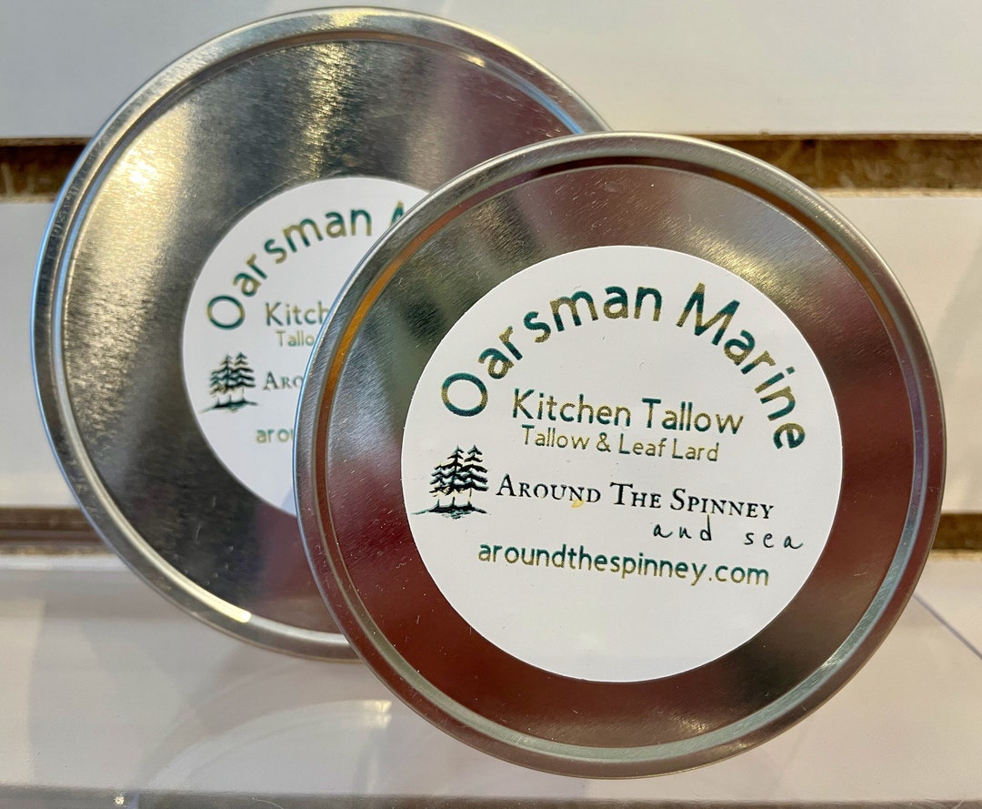 Cast Iron Seasoning Tallow for Cast Iron Skillets, Woks, and Dutch