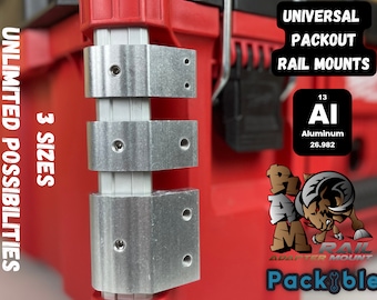 RAM MOUNTS - Universal Packout Rail Adapter Mounts