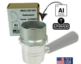 Aluminum Ninja Luxe Cafe Funnel Replacement/Upgrade Expresso Machine