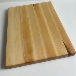 Handmade Maple Cutting Board – Solid Hardwood, One-of-a-Kind Grain