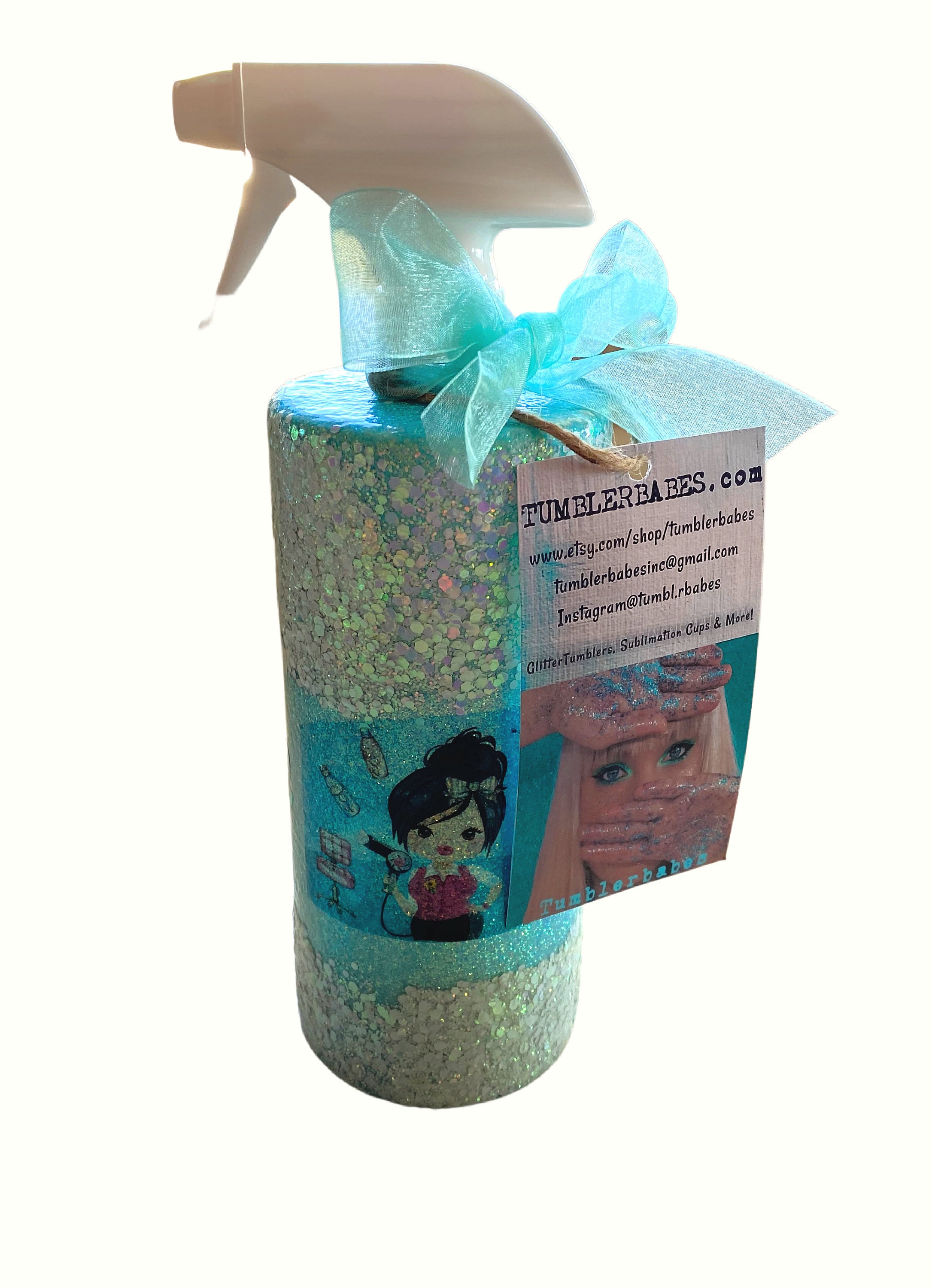 Hairdresser water spritz bottle hair stylist spray bottle Etsy