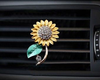 Clip para ventilación de coche FLOWER / Ambientador para coche / Difusor de aire