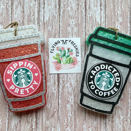 Coffee Car Freshie Car or Room Air Freshener Etsy