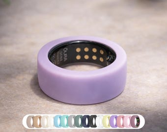 Silicone Ring Cover for Oura Ring Gen 4/Gen 4 Ceramic & Gen 3 Horizon/Heritage – Anti-Scratch Protective Sleeve, RingConn Gen 2 Ring Cover