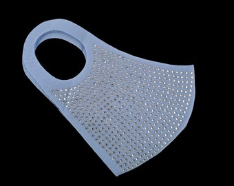 Adult Purple Bling Protective Mask