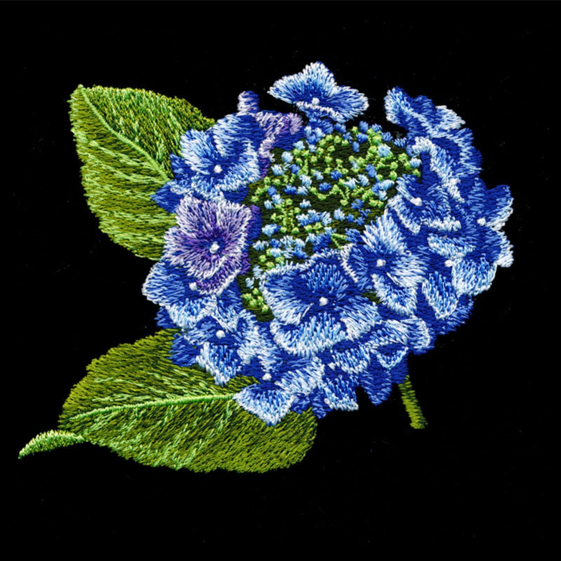 Hydrangeas Machine Embroidery OESD by Jackie Robinson Etsy