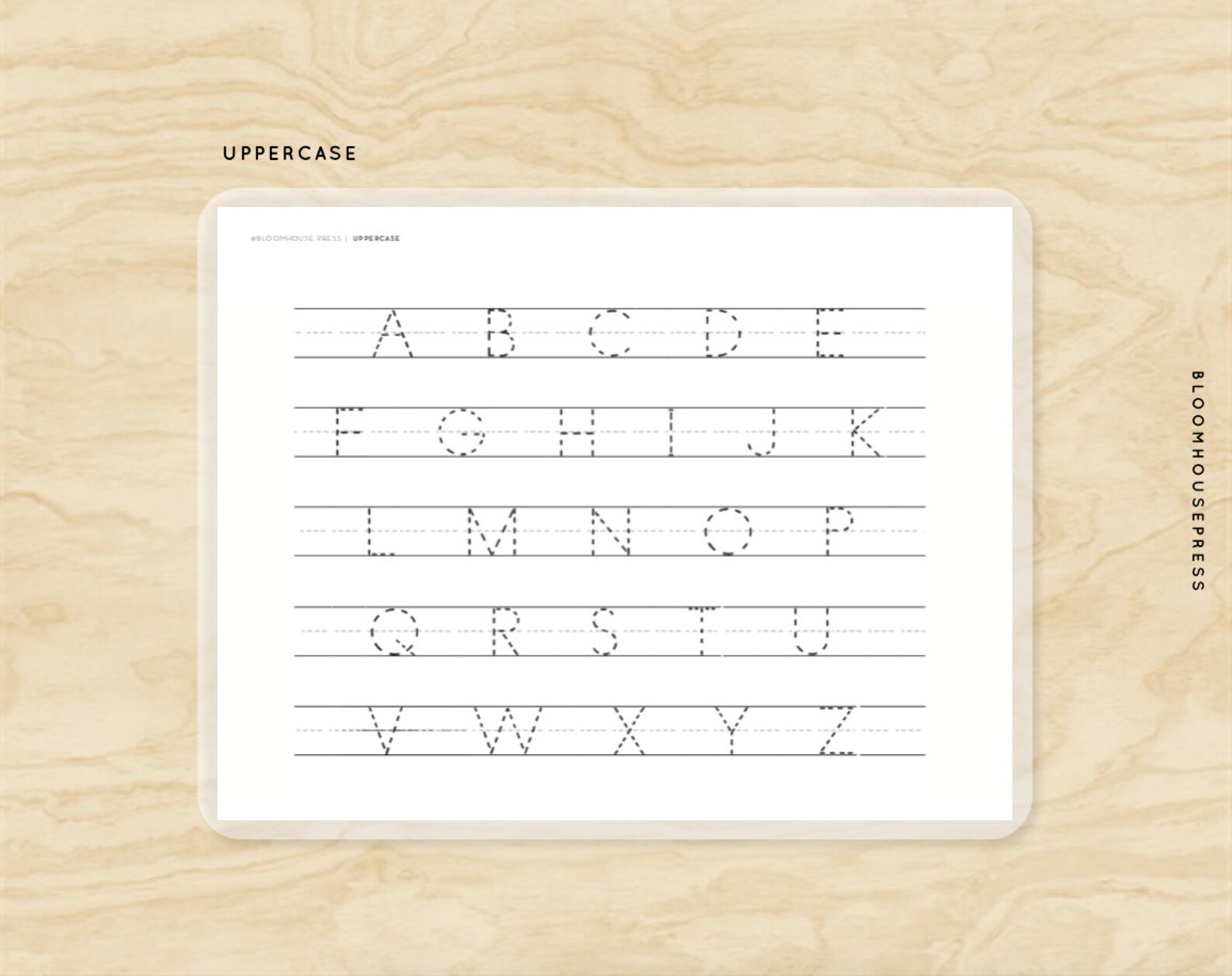Custom Name Tracing Letters Printable Worksheet Learn to Write - Etsy