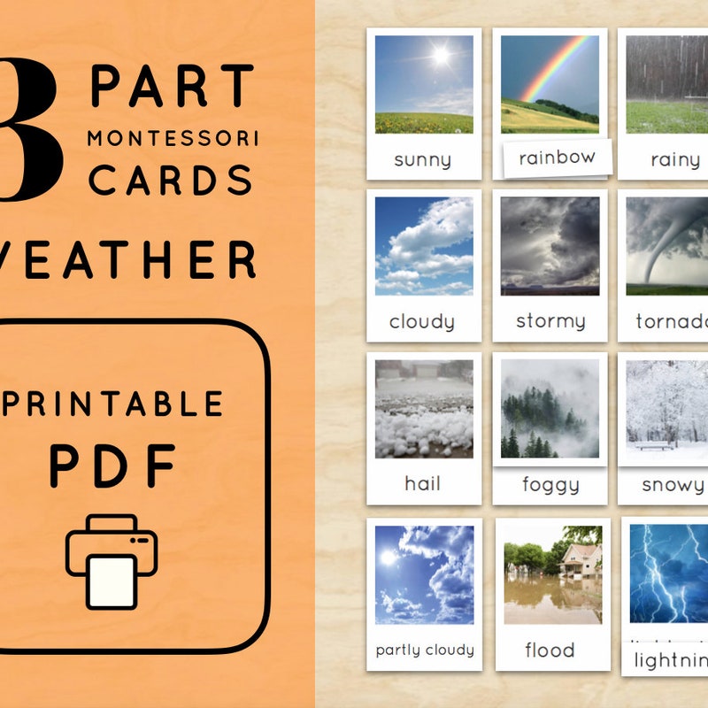 Weather Quiz for Kids - Etsy UK