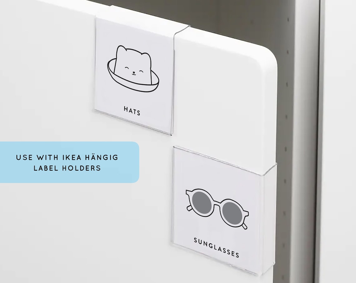 Nursery Labels Clothing Dresser Drawers Baby Kids Closet Etsy