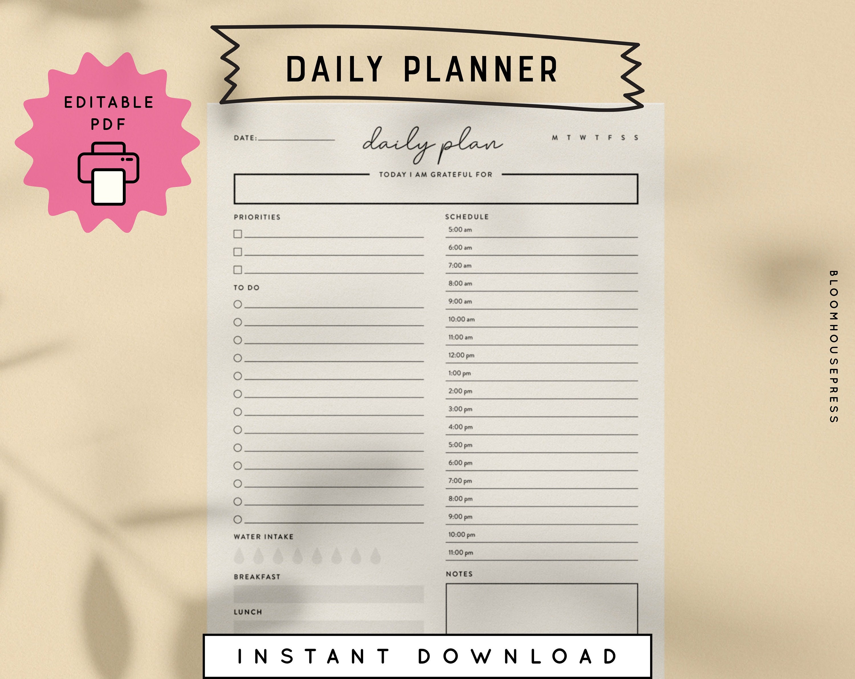 daily-planner-to-do-list-family-schedule-personal-life-etsy