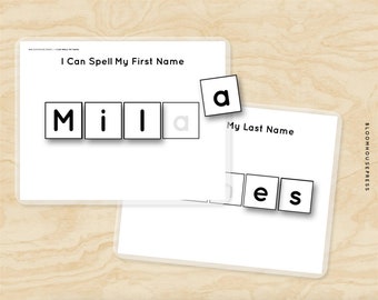 name worksheets etsy
