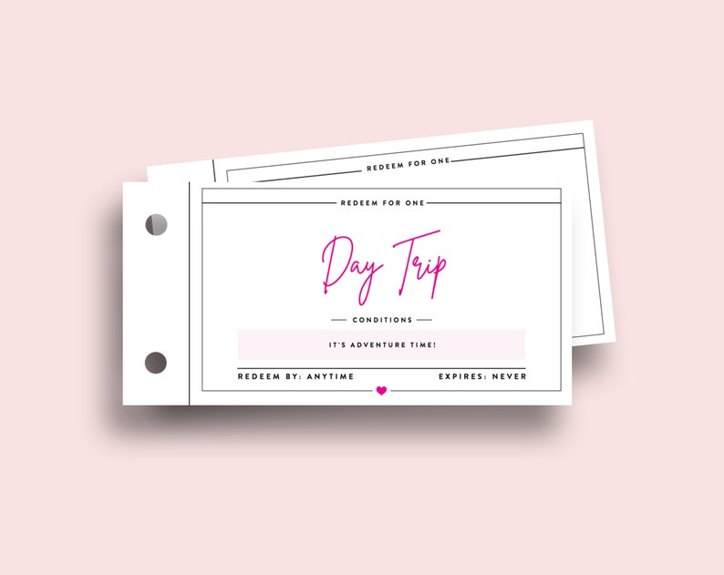 Editable Little Coupon Book Love Coupons Birthday Anniversary Etsy