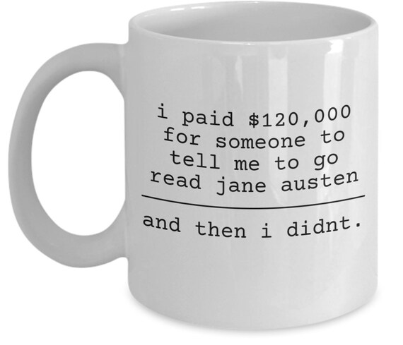 I Paid 120000 For Someone To Tell Me To Go Read Jane Etsy