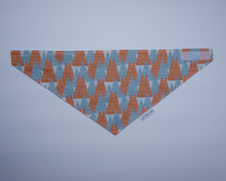 THREE POINT HOUND Cotton Candy Peaks Dog Bandana