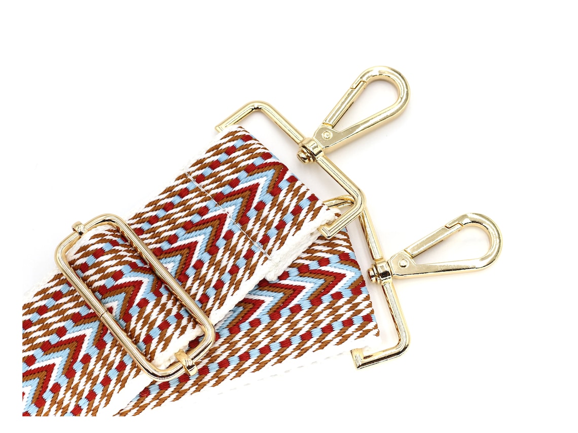 2.0 Wide Woven Crossbody Strap With Adjustable Length Etsy