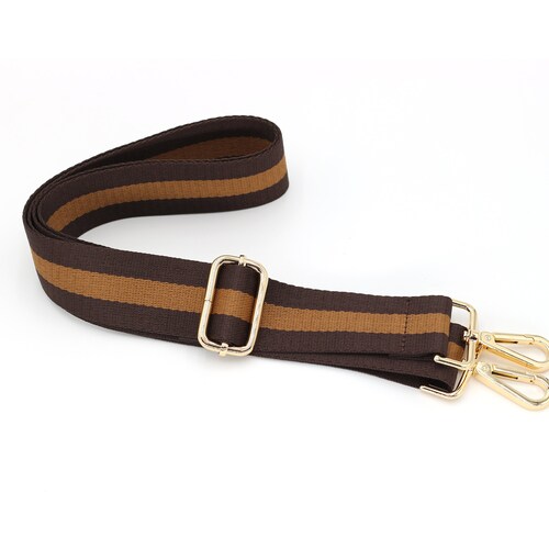 1.5 Inch Wide Brown Handbag Strap Adjustable Crossbody Bag Etsy