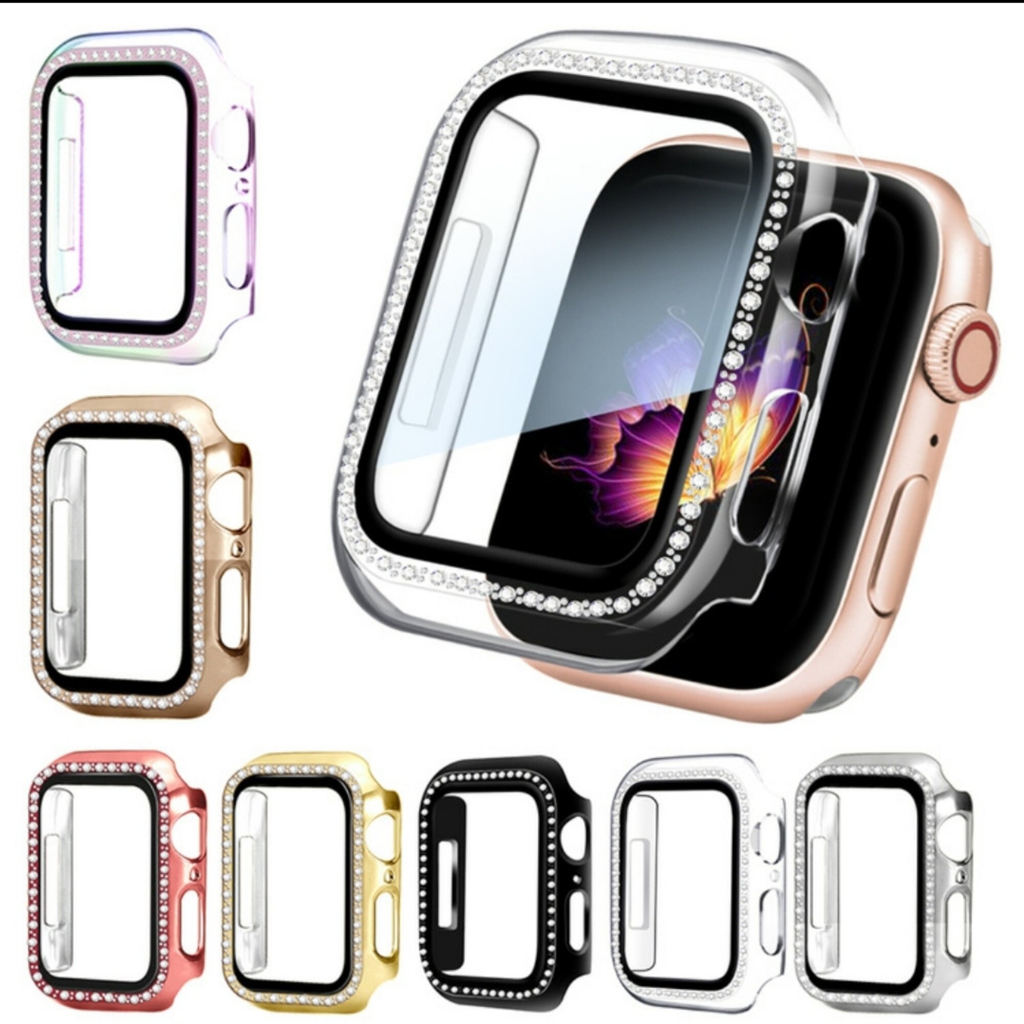 Apple Watch Case Apple Watch Full Face Cover 38mm40mm42mm Etsy