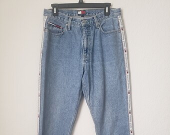 tommy hilfiger ripped jeans womens