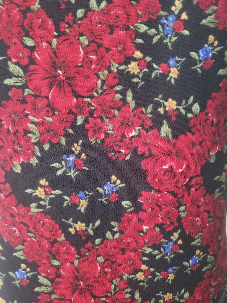 90/'s Floral R/&K Original Petite dress