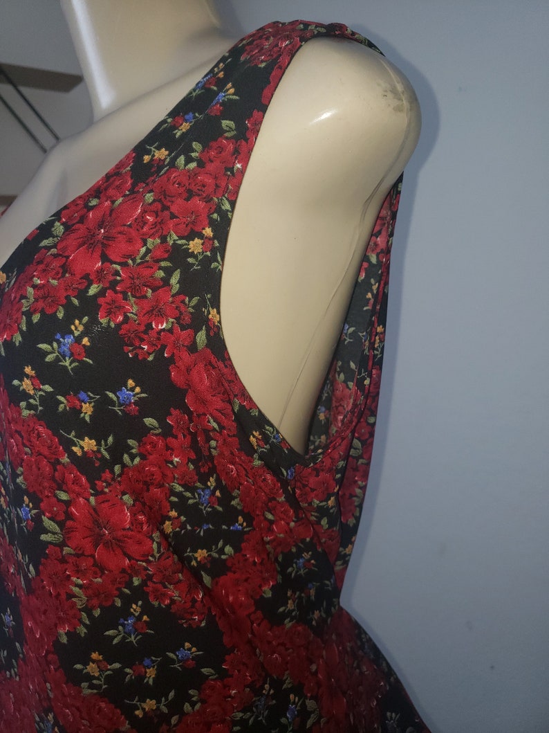 90/'s Floral R/&K Original Petite dress