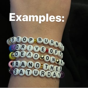 Fall Out Boy Friendship Bracelets (3 TTTYG themed RANDOM)