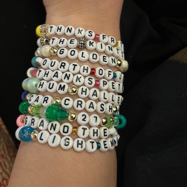 Fall Out Boy Friendship Bracelets (3 MYSTERY)