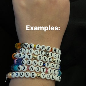 Fall Out Boy Friendship Bracelets (3 SRAR themed RANDOM)