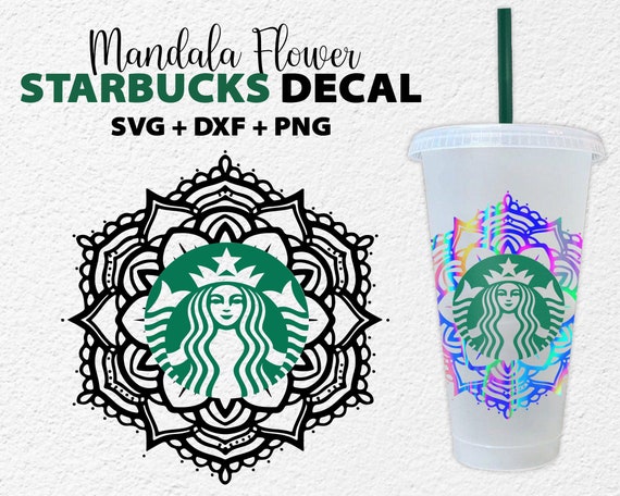 Download Mandala Starbucks Svg Mandala Wrap For Venti Cold Cup Etsy