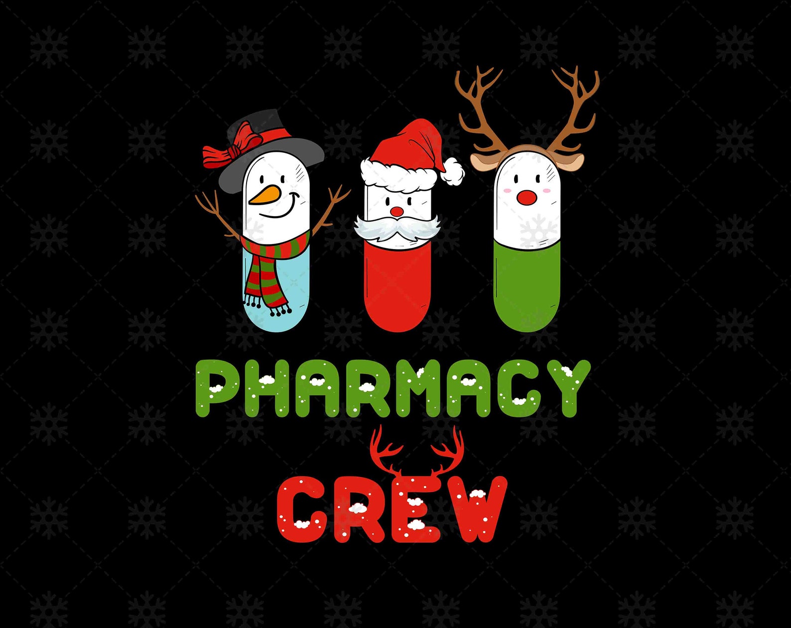 Christmas 2020 PNG Pharmacy Crew PNG Pharmacy Crew Christmas | Etsy