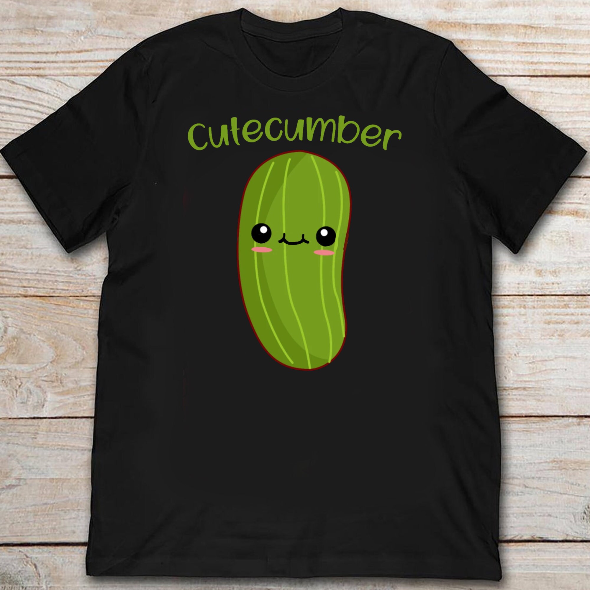 Cutecumber Shirt The Sweet Cucumber Funny Valentines Day Etsy