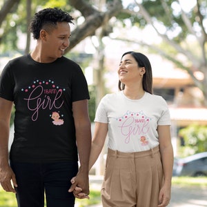 Team Girl Shirt, Gender Reveal Shirt, Pregnancy Announcement Shirt, Baby Shower T-Shirt, Team Girl Tees