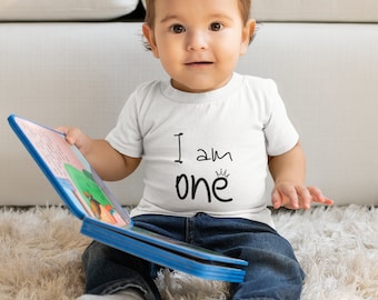 One 1yr 1st Birthday Boy & Girls 1 Year Old Birthday T-Shirt
