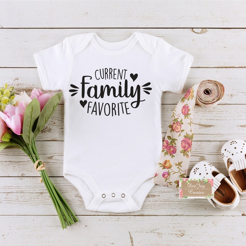 Gift for Baby Take Home Onesie Inspirational Quotes Baby Onesie Onesie for boys Surprise Baby Family Favorite Onesie for girlsC