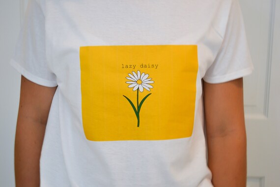 Lazy Daisy Graphic Tee Daisies Tshirt 