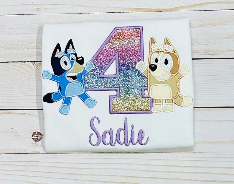 Dog Birthday Shirtblue Dog Shirtredbrown Dog Shirtbirthday Etsy