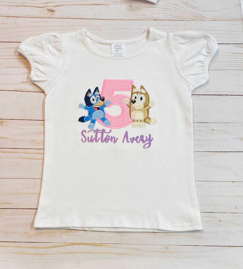 Dog Birthday Shirtblue Dog Shirtredbrown Dog Shirtbirthday Etsy