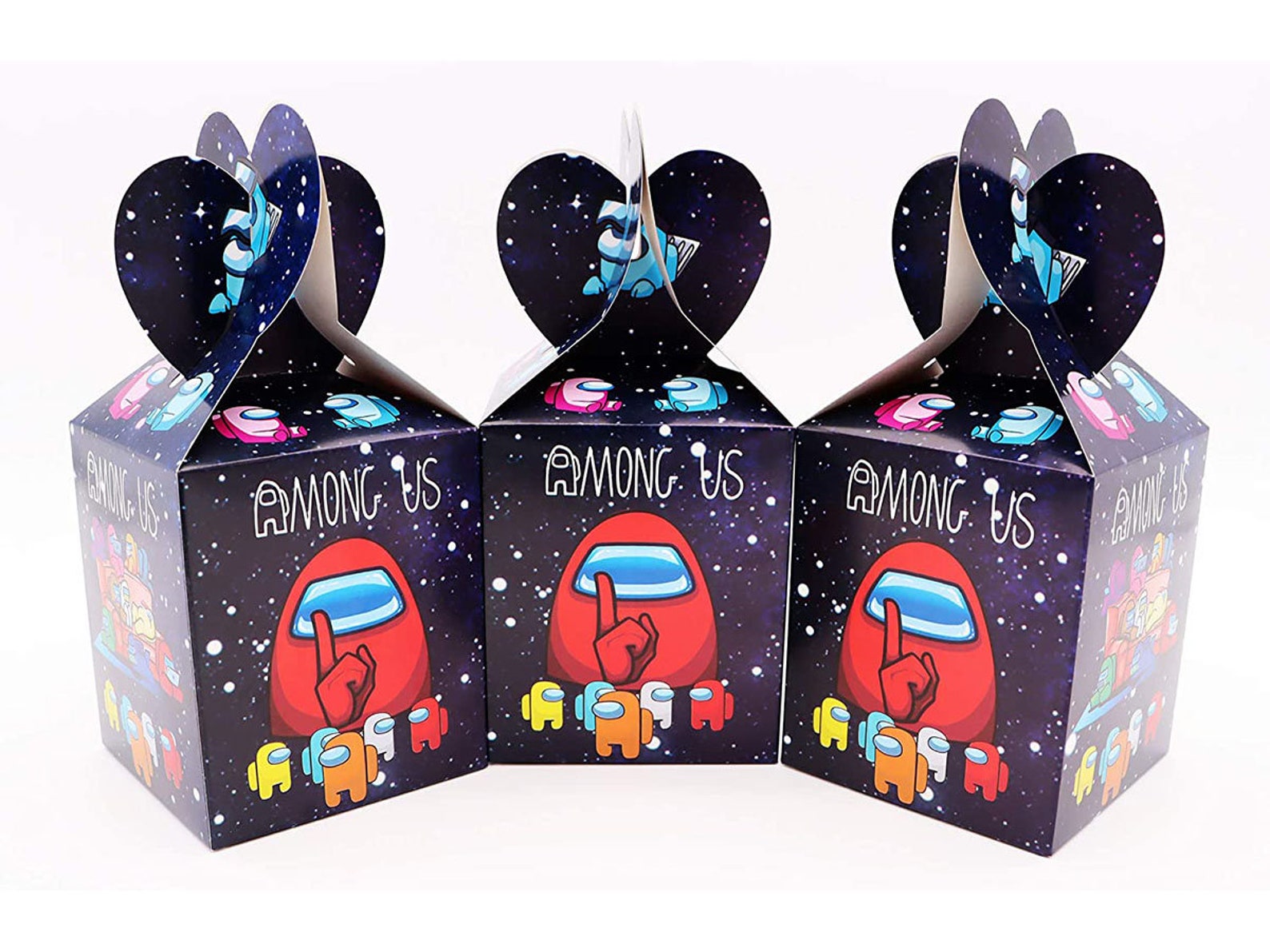 12pcs Among Us Party Popular Video Game Candy Gift Boxes Etsy