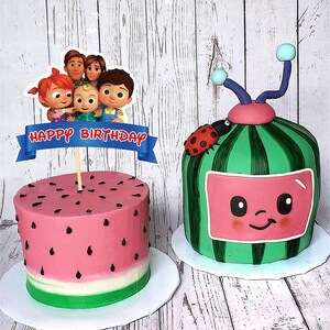 Cocomelon Birthday Party Supplies Party Decorations Kit For Etsy