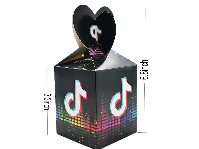 TikTok Birthday Party Supplies SetTiktok Gift Boxes TikTok Etsy