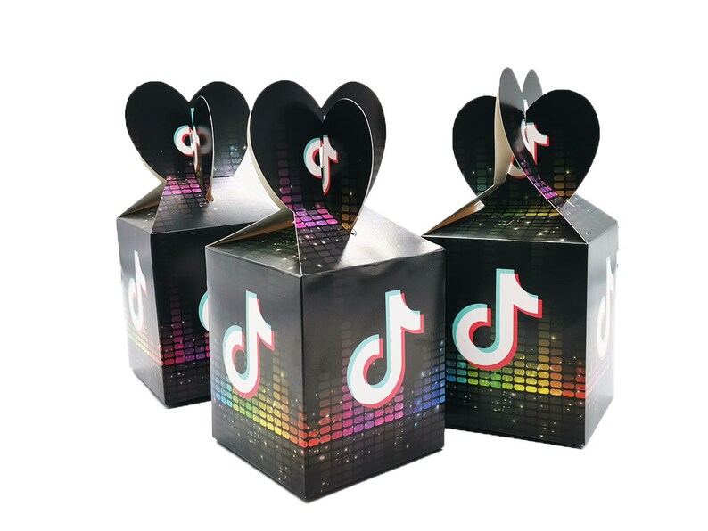 Tiktok Birthday Party Supplies Set-Tiktok Gift Boxes Tiktok | Etsy
