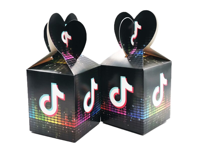 TikTok Birthday Party Supplies SetTiktok Gift Boxes TikTok Etsy
