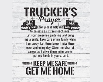 Free Free 154 Truck Driver Prayer Svg SVG PNG EPS DXF File