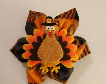 Fall hair barrettes