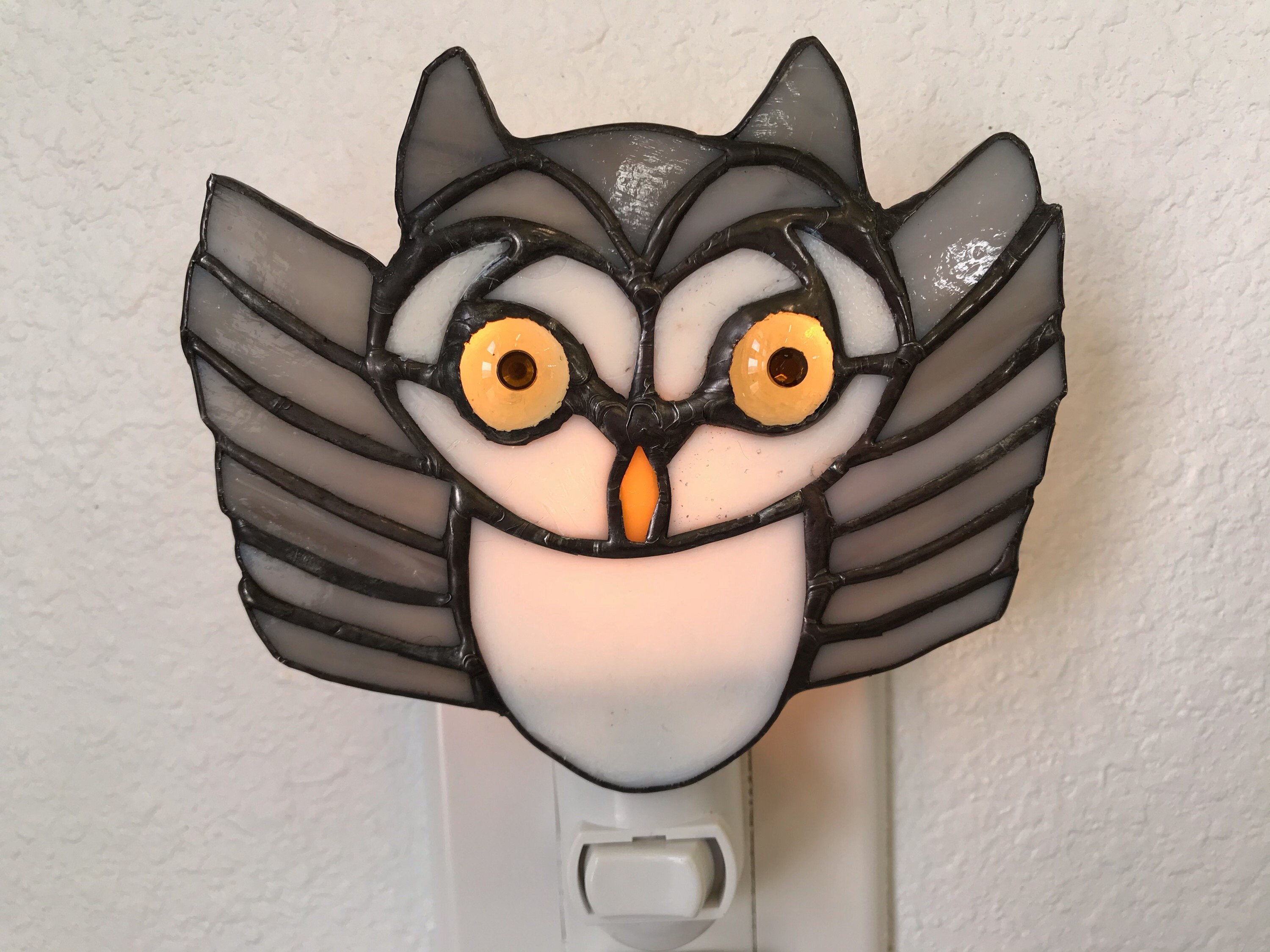 Owl Night Light Etsy