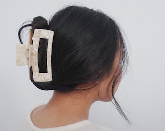Minimalist Large Hair Claw Clip, Great for Thick Hair