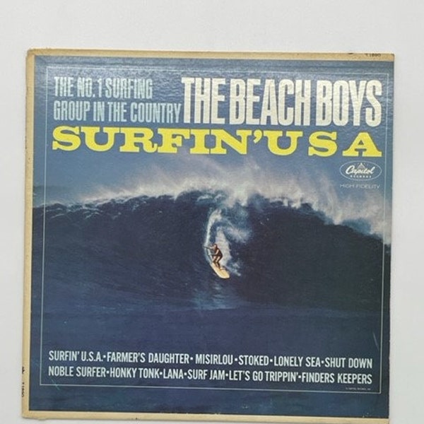 The Beach Boys Surfin' USA Vinyl LP